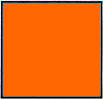 CT10 Labels, 29 x 28mm, 700 Labels per Roll, Fluorescent Orange, 30 Roll Pack
