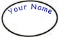 CT3 Labels, 24 x 15mm Oval, 1000 Labels per Roll, Custom Printed