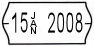 Open Data C8DV Date Gun Labels