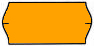 CT4 Labels, 26 x 12mm, 1500 Labels per Roll, Fluorescent