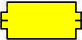 Nor D Labels, 24 x 11mm, 1500 Labels per Roll, Yellow