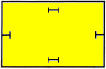 Monarch 1170 Labels, 30 x 19mm, 1000 Labels per Roll, Yellow, 16 Roll Pack